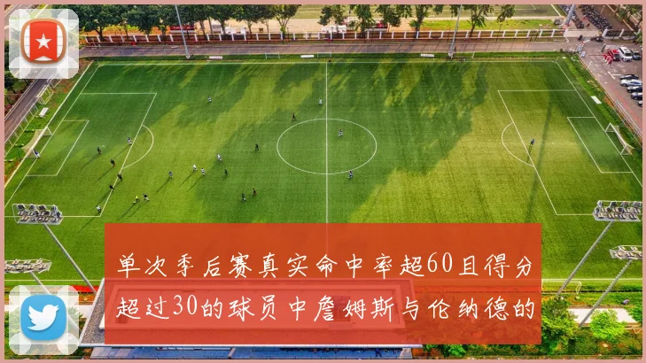 单次季后赛真实命中率超60且得分超过30的球员中詹姆斯与伦纳德的传奇表现